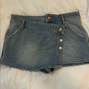 Free People Wynn Denim Skort